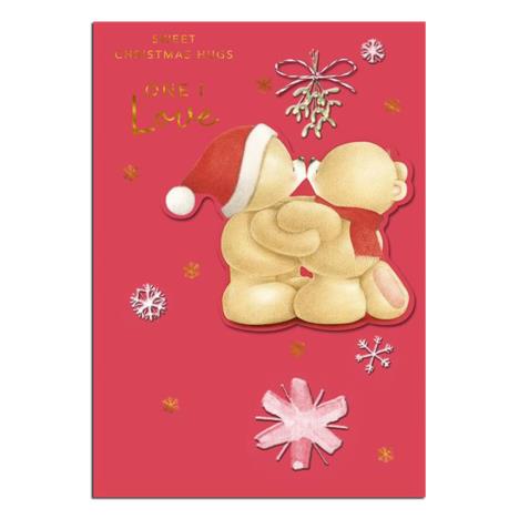 Christmas Hugs One I Love Forever Friends Christmas Card